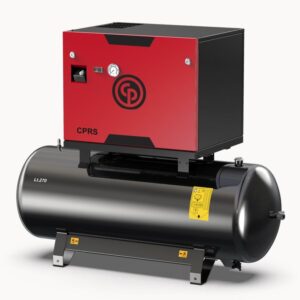 Kolbkompressor CP4,1/270 mürasummutuskastiga